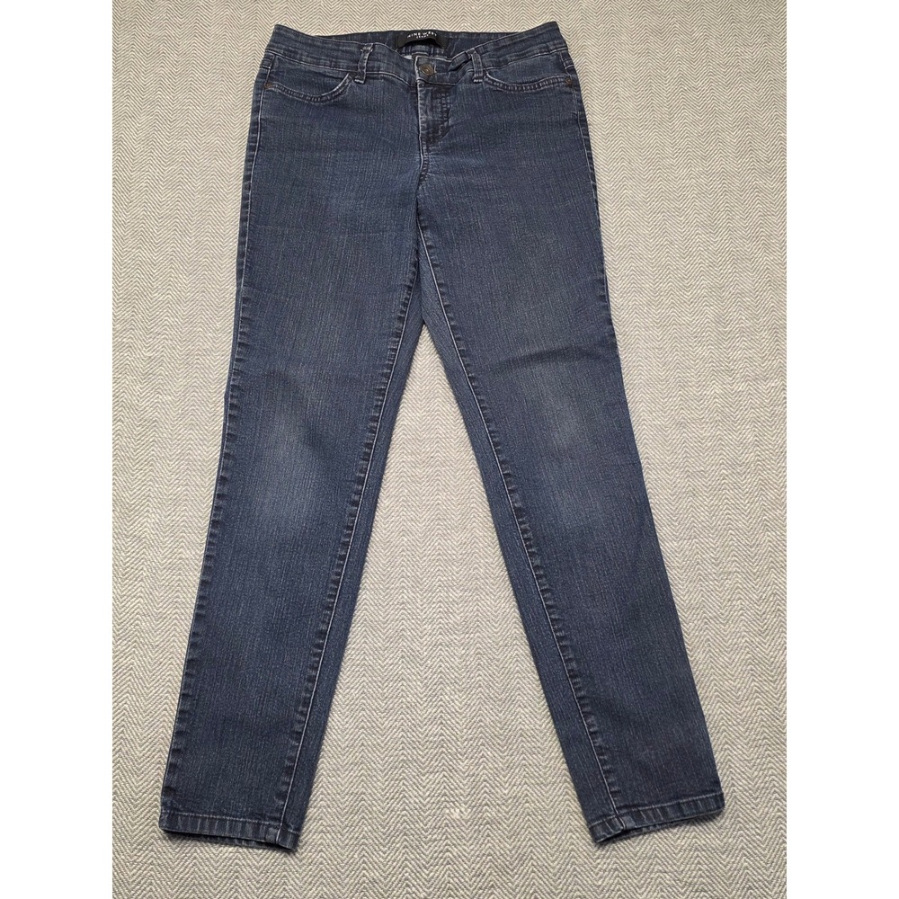 Nine West Jeans Womens 8/28 Average Dark Wash Stretch Denim Jeggings Skinny Blue